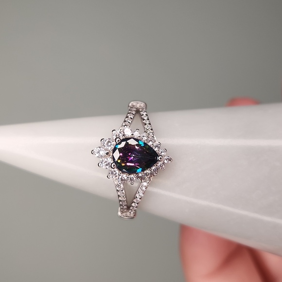 NWT Ryze Mystic Crystal White Frost CZ .925 Sterling Silver Ring - Size 9 - Picture 12 of 12